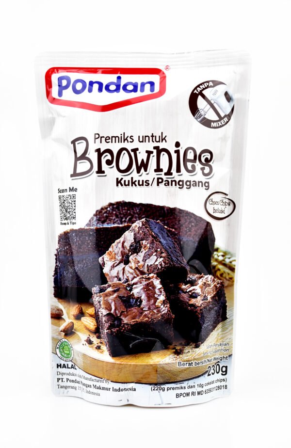 Pondan Brownies Pouch 230 Gr