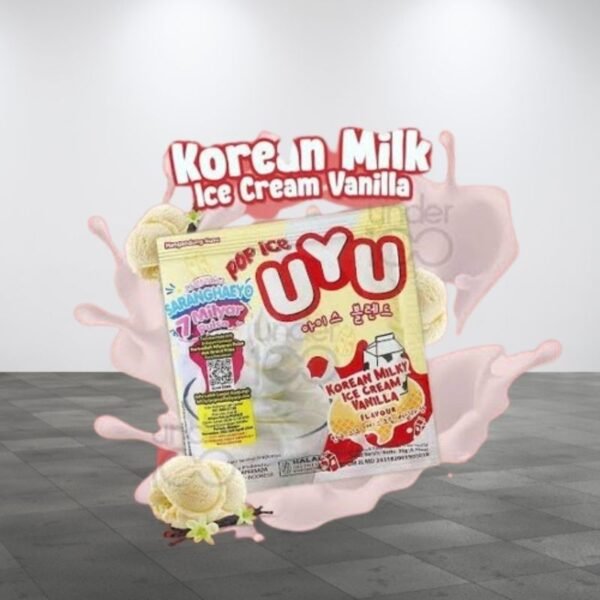 Pop Ice Uyu Ice Cream Vanilla